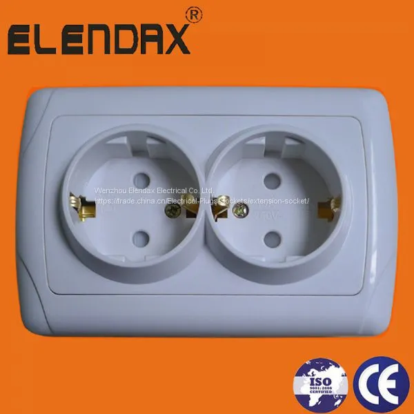 Elendax F3000 Electrical Wall Socket Outlet