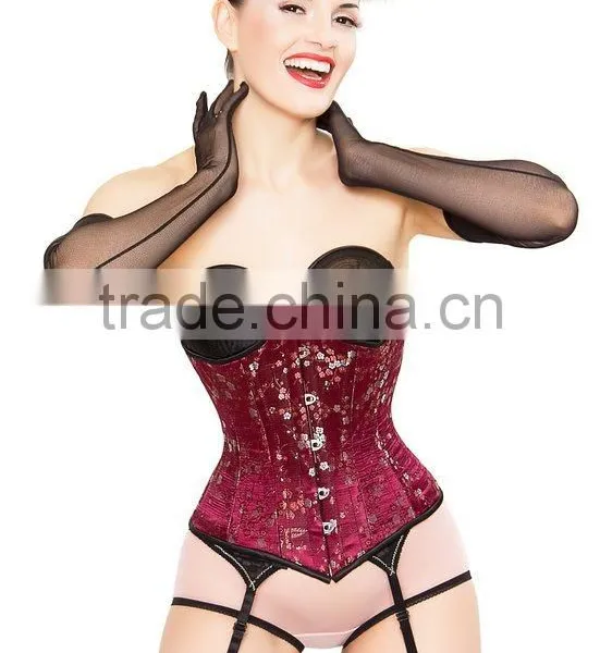 Hot Sale Waist Trainer Strapers Sexy 26 Double Steel Bones 20 Spriral Steel Bone Waist Training Corsets for Sale photo-2