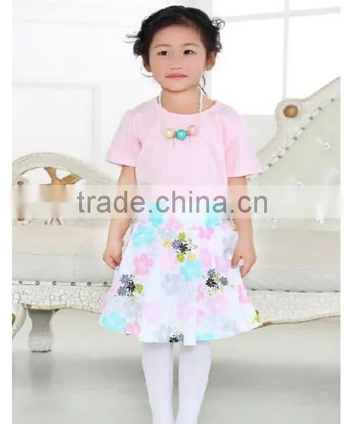 2016 China Product and Low Price Wholesale Pleated Skitrs Set With Top and Skirt and Headband for 6months -8years Baby Kids photo-5