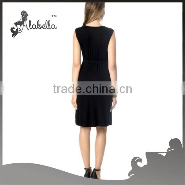 2015 Hot Selling New Style Sleeveless Sexy Maternity Dress photo-2
