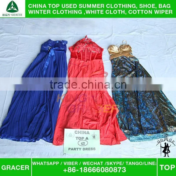 Factory Price Second Hand Evening Dress Wedding Dress Used Clothes Guangzhou photo-3