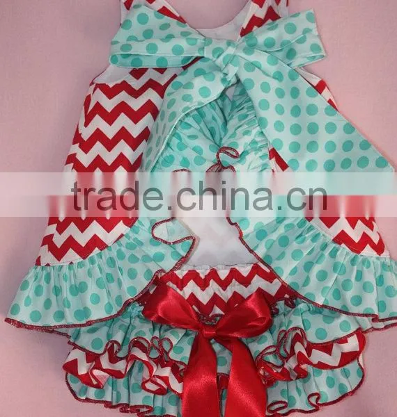2014Wholesale Baby Cotton Clothes Red and White Polka Dot Diaper Cover Christmas Diaper Cover photo-2