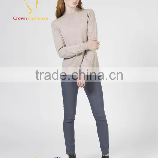 Women Custom Design Merino Cashmere Sweater photo-3