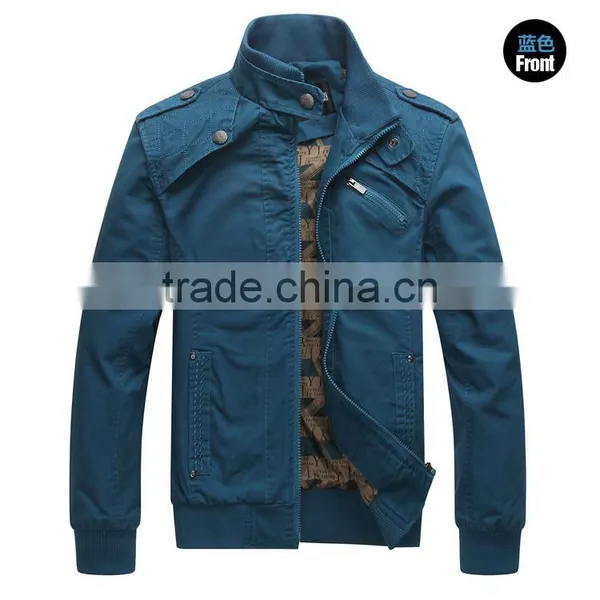 Customize Fashion Man Coat, High Quality 100%Cotton Men Winter Jacket photo-5