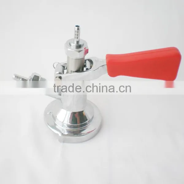 A Type Keg Coupler for Beer Brewing Equipment