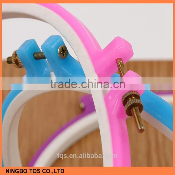 Hot Sale Colorful Plastic Cycle Cross Stitch Embroidery Hoops And Frames photo-5