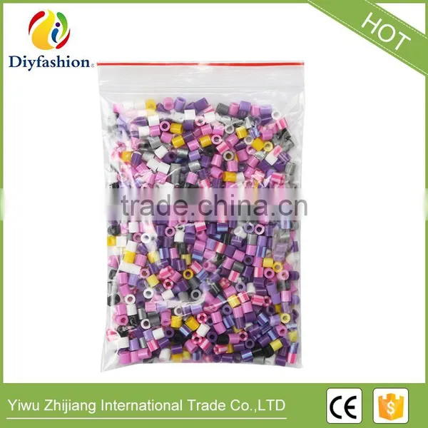 DIY Handmaking Toys Hama Perler Beads 5mm Fuse Beads Owl Set With Iron Paper Clip And Pegboard for Kids 18002 photo-3
