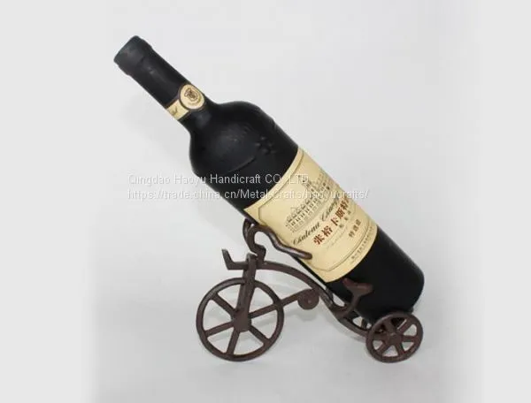 Cast Iron Wine Bottle Rack