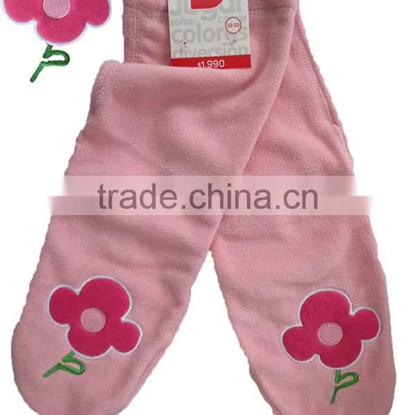 2017 Fashion 100% Polar Fleece Socks With Customized Logo