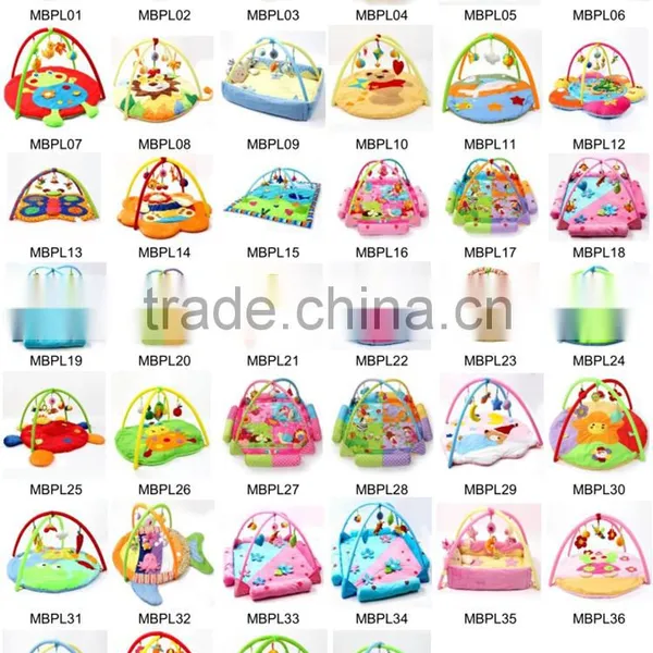 Wholesale Non-toxic Lion Style Musical Gym Baby Kids Play Mat With Hanging Toys M5082203 photo-4