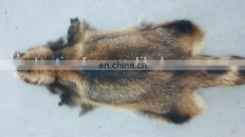 High Quality Genuine Raccoon Fur Skin for Coat /garment photo-2