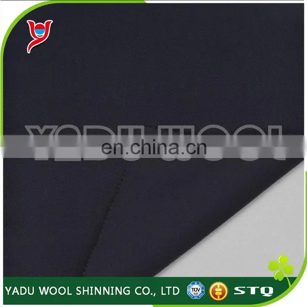 Twill Black Lycra Fabric Spandex / Stretch Lycra Fabric Wholesale for Sports Cap