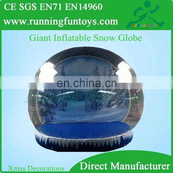 Outdoor Snow Globe Inflatable Decorations, Christmas Inflatable Photo Snow Globes photo-6