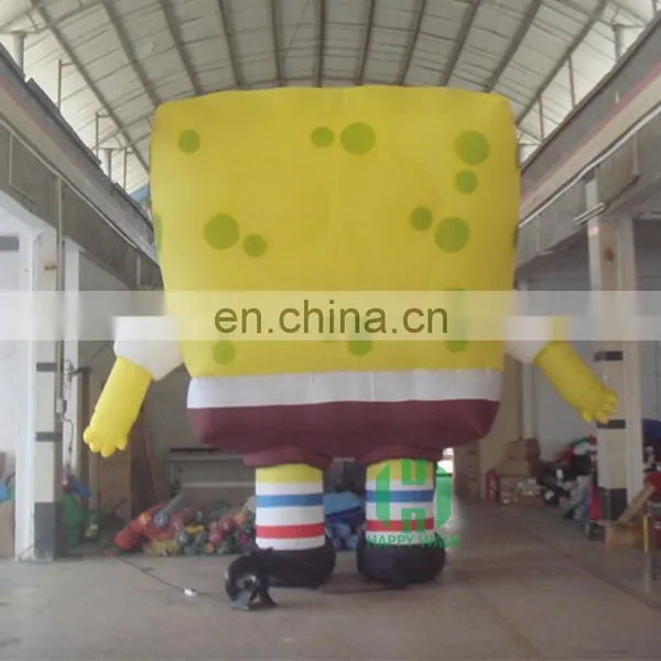 Good Quality Cute Spongebob Giant Inflatable Cartoon Characters Inflatable Advertising Figures photo-3