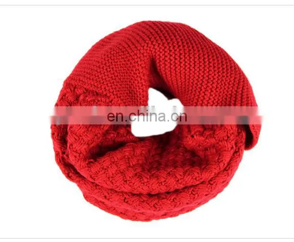 Wholesale Loose Knit Acrylic Infinity Loop Circle Scarves photo-4