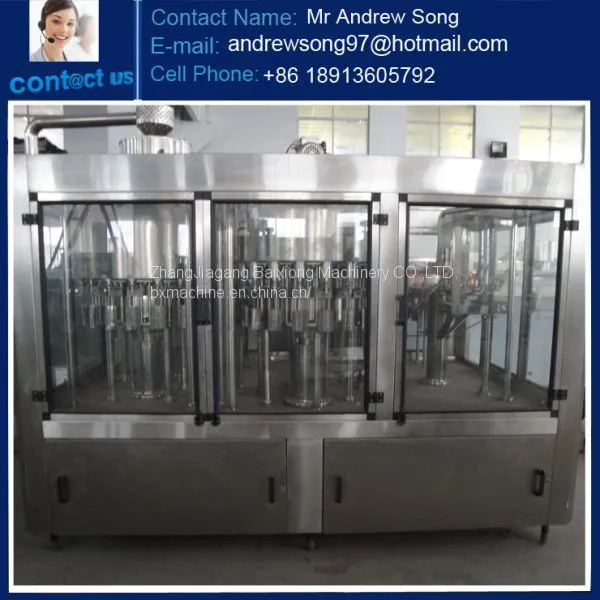 3 in 1 Automatic PET Bottle Mineral Water Filling Machine/ Glass Filling Mahcine photo-5