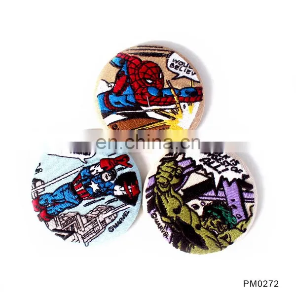 Hot Selling Unique Custom Emboridery Floral Cheap Cosmetic Make Up Pocket Mirror photo-5