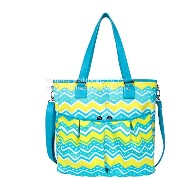 Chevron Printed Messenger Shoulder Bag With Good Quality