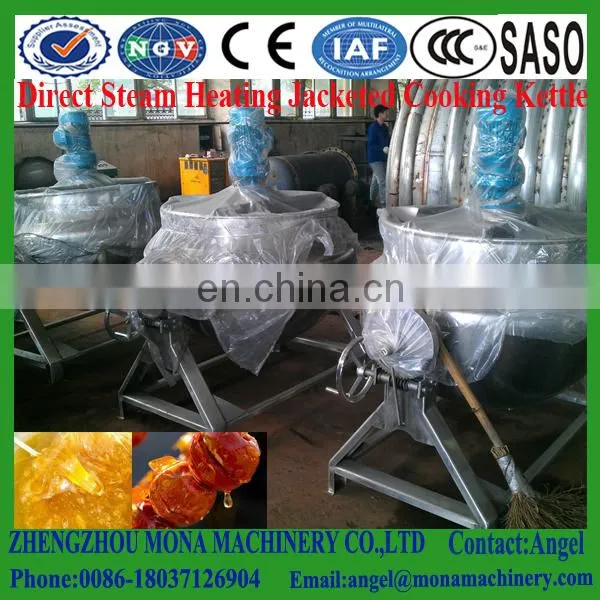 Sugar Cooking Melting Kettle/jacketed Cooking Pot for Jam photo-5