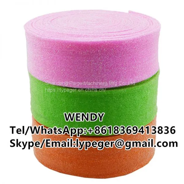 Stainless Steel Sponge Scourer Making Machine/cloth Weaving Machine photo-3