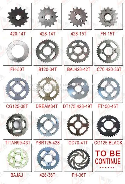 Indonesia 110cc Motorcycle Performance Spare Parts Sprocket for Pulsar photo-4