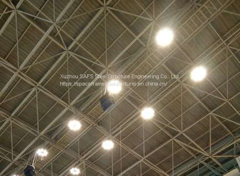 Nanjing Finance and Economics School Fuzimiao Campus Basketball Court Space Frame Roof Project photo-4