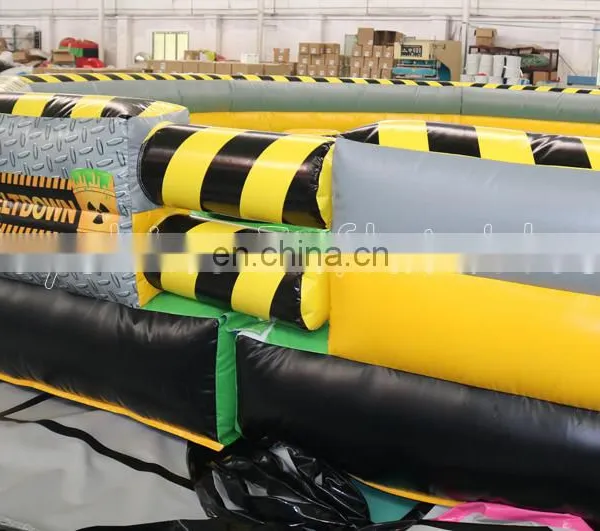 Inflatable Meltdown Wipeout Game Last Man Standing Carnival Games Meltdown Sweeper For Sale photo-3