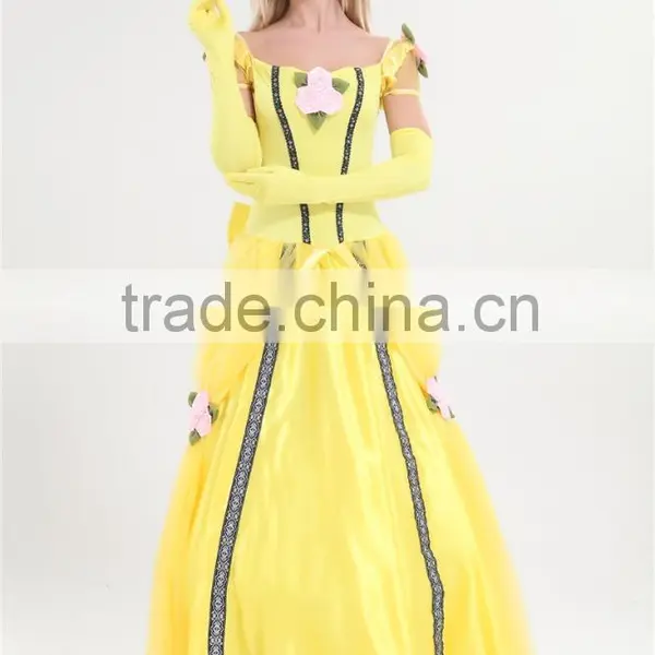 2016 Wholesale Sexy Fancy Women's Sexy Belle Costume photo-3