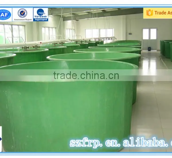 Fiberglass Reinforced Plastic Aquaculture Fish Tanks photo-2
