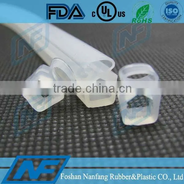 Clear Transparent Food Grade Silicone Rubber Gasket photo-3