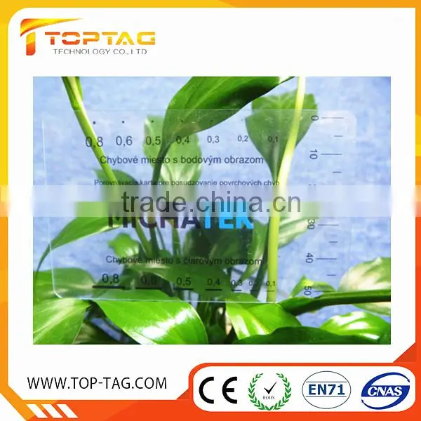 Competitive Price High Quality Transparent Card Plastic Business Cards Free Sample photo-2
