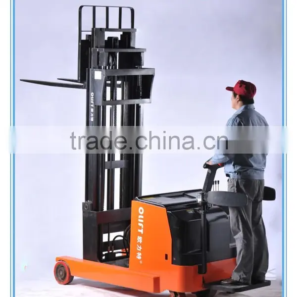 Electric Pallet Reach Truck/Stacker Factory Price photo-3