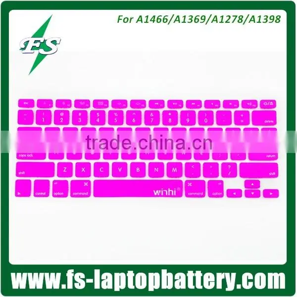 12 Colors Silicone Keyboard Skin Protector For Apple Macbook Pro Air Retina 13"15"17" photo-2