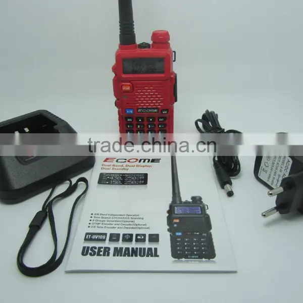 Lower Price Professional Ecome Two Way Radio ET-UV100 Portable Keyboard photo-3