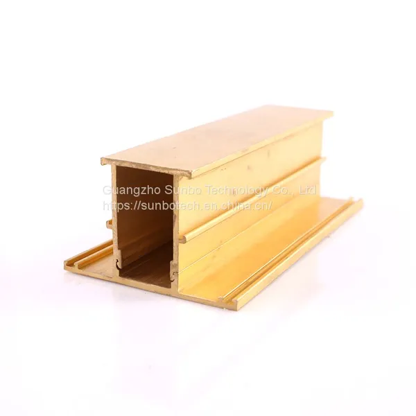 China Manufacturer Extruded Brass Profile Brass Window Frame photo-4