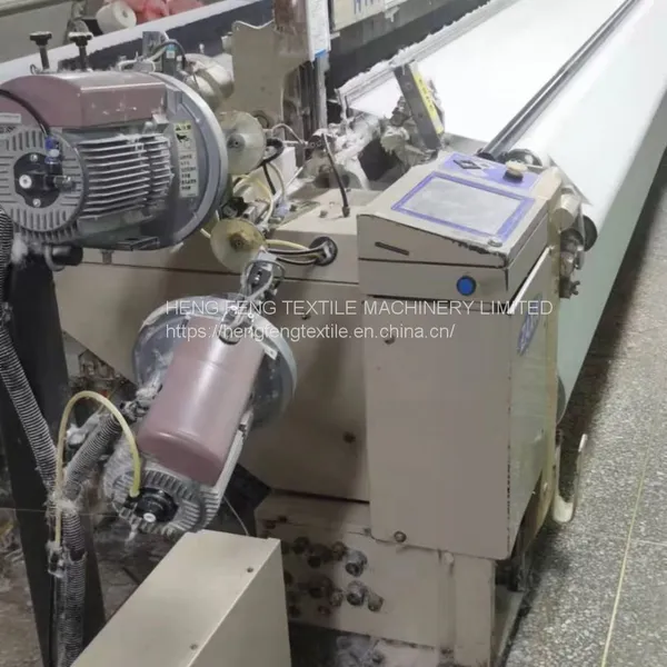 Second Hand Weaving Machine Tsudakoma ZAX -N 340cm Used Air Jet Looms Year 2006 Staubli 2861B Dobby