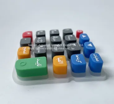 Colorful Silicone Keyboard For Mobile Terminal photo-4