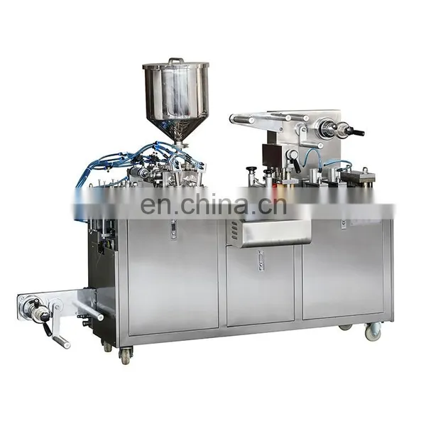 {SINOPED} DPP-80 Pharmaceutical Tablet Capsule Pill Aluminum Plastic Hot Forming Small Automatic Blister Packing photo-2