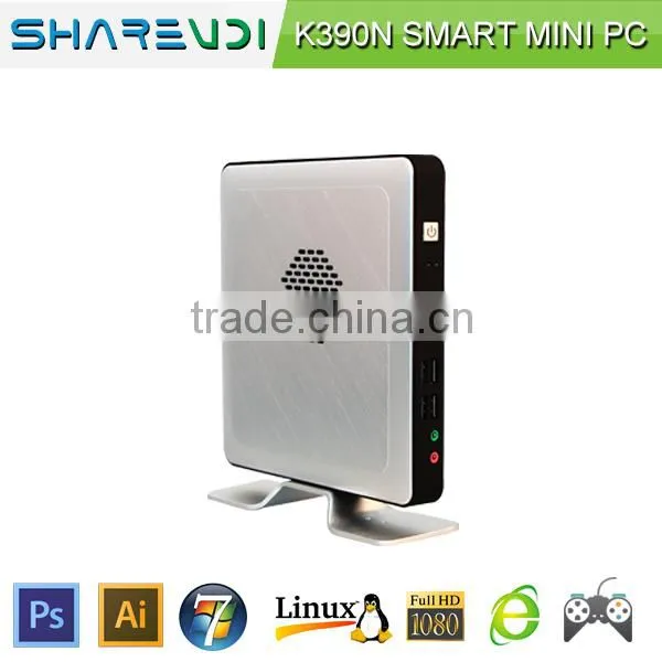 China Factory Price Embedded Mini pc X86 With Silver Metal Case Used for School,office photo-2