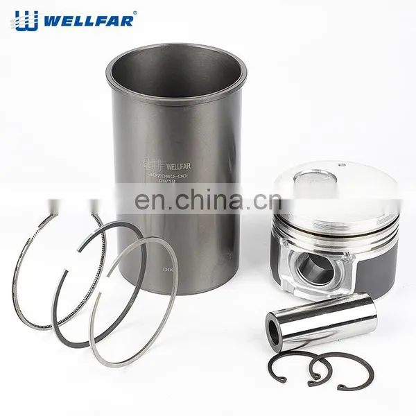 102mm Liner Kit Engine Parts 3907163 3907156 3926631 Cylinder Liner 3904166 Piston 3802230 Piston Ring For Cummins 6BT photo-3