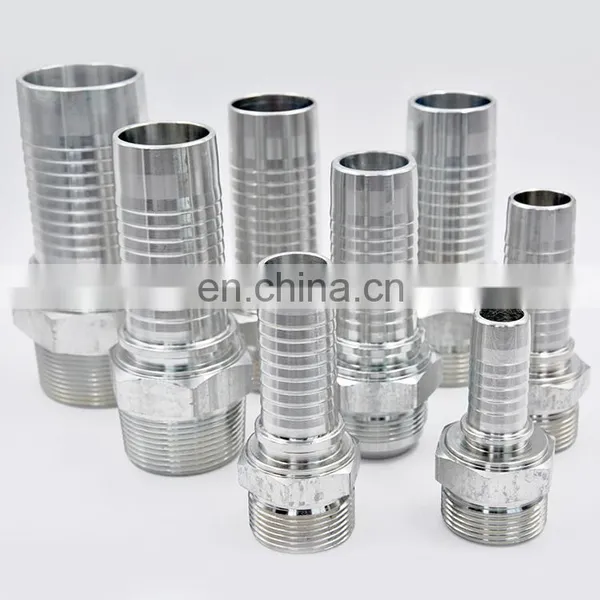 Factory Wholesale Hydraulic Hose Fittings High Quality Braided Hose Fittings photo-5