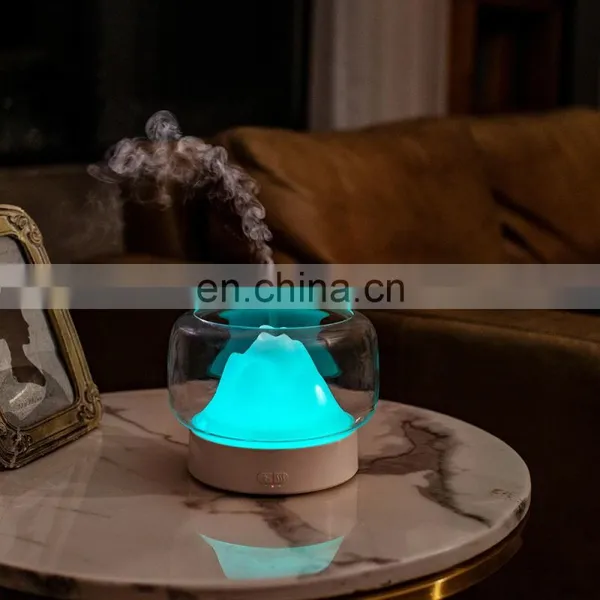 Colorful Aroma Esstential Oil Diffuser Air Humidifier Mountain View Ultrasonic Diffuser Household Supplies photo-3