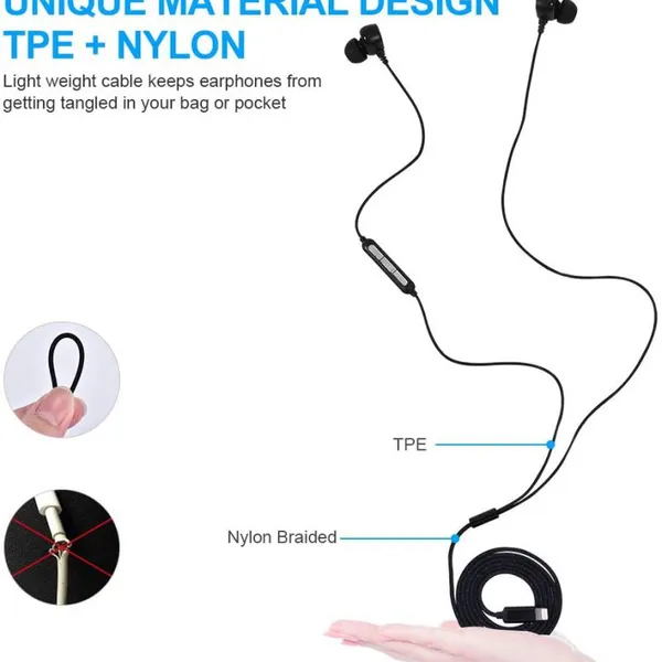 Brand New Metal 8pin Headphone With Remote Mic for Apple Iphone 7/8 Wired Earphones With Lightning Connector photo-3