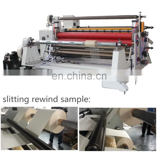 Jumbo Roll to Small Roll Paper Converting Equipment Slitting Machine photo-2