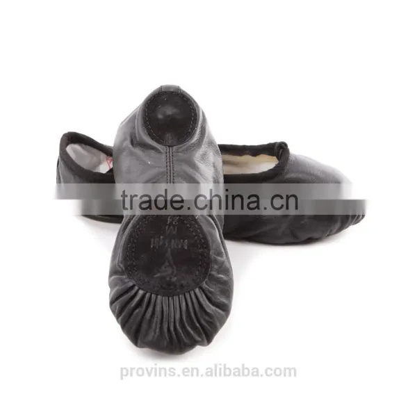 Wholesale Full Leather Split-sole Ballet Slippers, Soft Ballet Dance Shoes (5130) photo-3