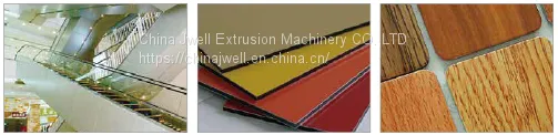 High Speed Aluminum Plastic Composite Panel Extrusion Line photo-2