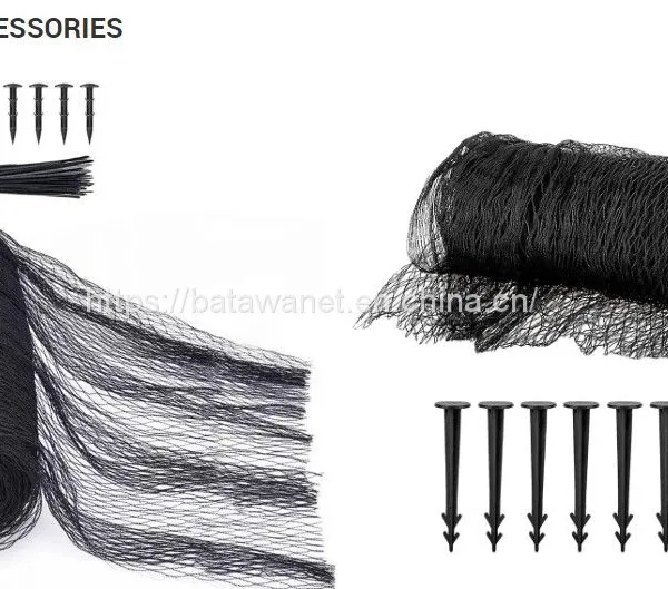 HDPE Garden Black Woven Bird Netting for Fruit Tree Knitted Anti Bird Mesh Net photo-4