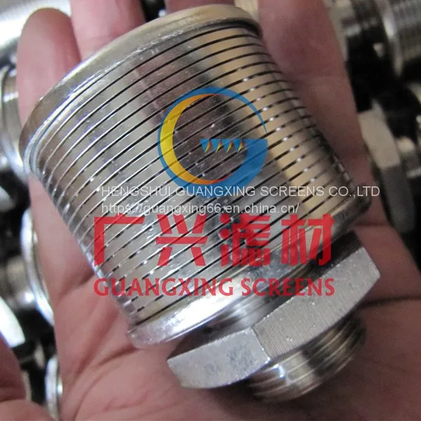 Stainless Steel Slot Filter Nozzle, Nozzle Strainer photo-3