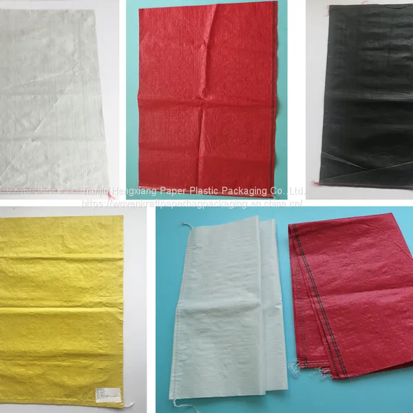 5kg 25kg 50lb 50kg Empty pp Polyethylene Bopp Laminated Rice Sack With Handle Holes Maize Rice Dog Food Feed Bag photo-5