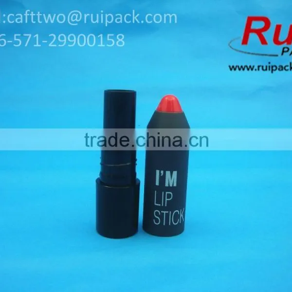 New! Matte Plastic Lip Pencil Tube, Pen Shape Lipstick Tube, Lip Lolor Tube With Pen Shape Screw Cover photo-2